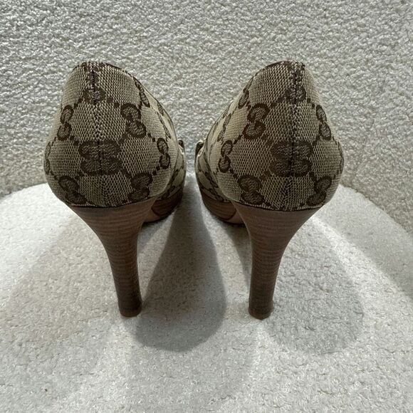 Gucci Heels Beige Color Size 38 - Picture 7 of 7